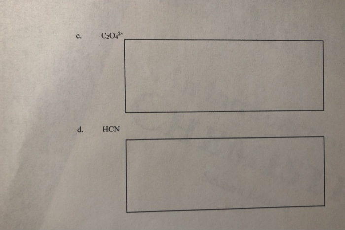 Solved 4. Draw Lewis dot structures for the following | Chegg.com