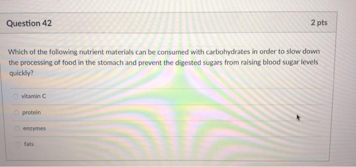 Solved Question 40 2 pts Which of the segments of the | Chegg.com