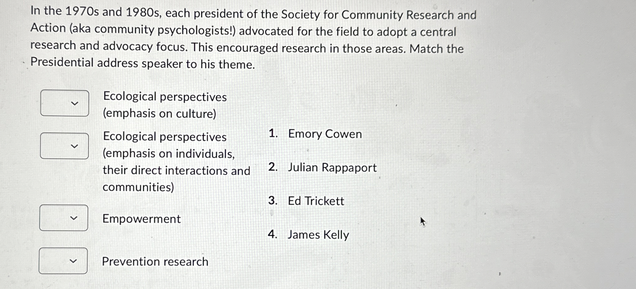 Solved In the 1970 ﻿s and 1980s, ﻿each president of the | Chegg.com