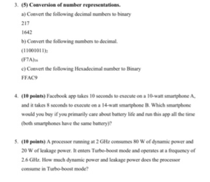 Solved 2. (25) Consider two different program | Chegg.com