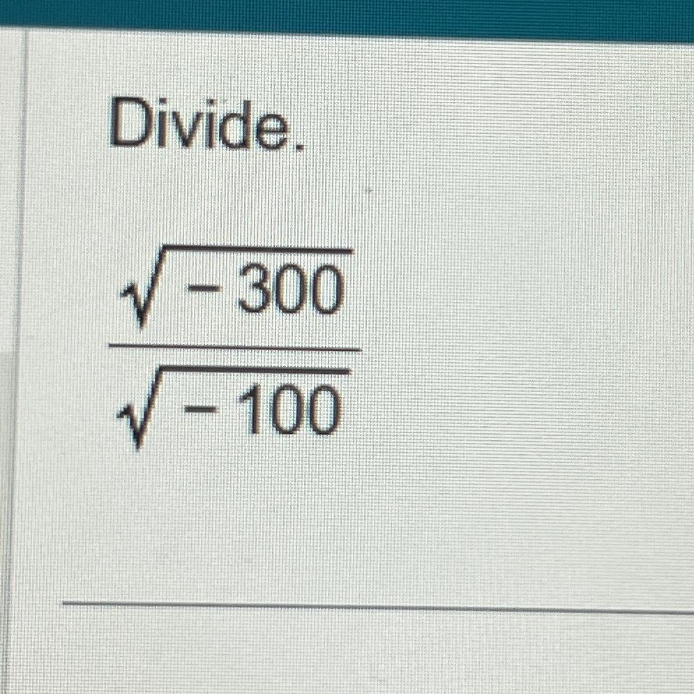 Solved Divide 3002 1002 Chegg