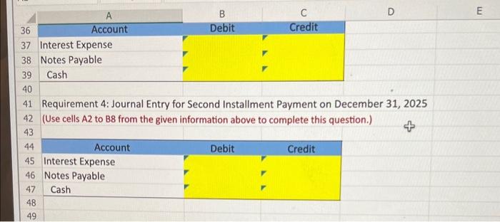 Solved On January 1 2024 A Company Borrows Cash From A Chegg Com   Image