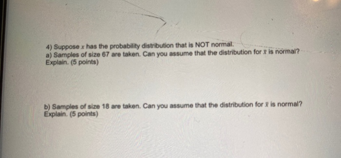 Solved 4) Suppose x has the probability distribution that is | Chegg.com