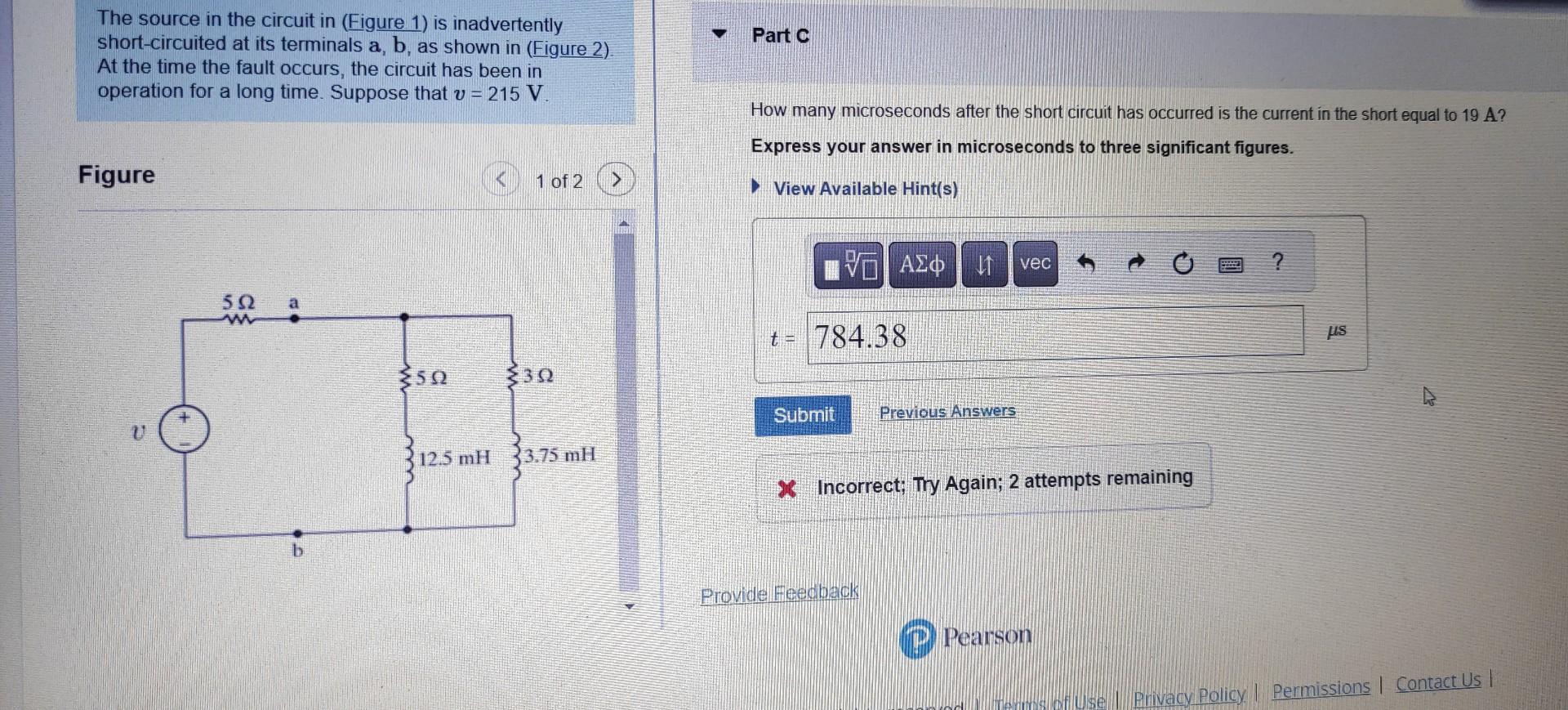 Solved The source in the circuit in (Figure 1) is | Chegg.com