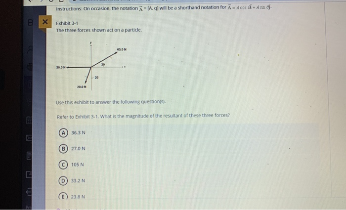 Solved Instructions On Occasion The Notation A A Q Chegg Com