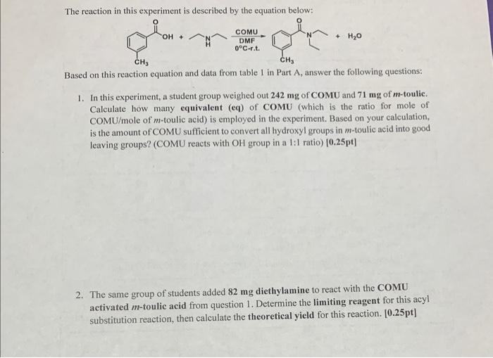 experiment 5 chemical reactions and equations answers