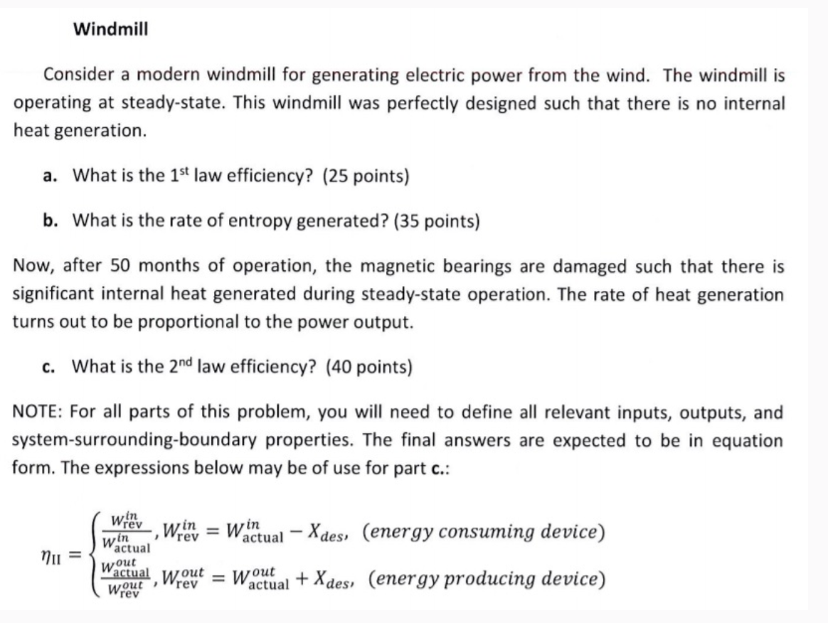 Solved Windmillconsider A Modern Windmill For Generating Chegg Solved Windmillconsider A Modern Windmill For Generating Chegg