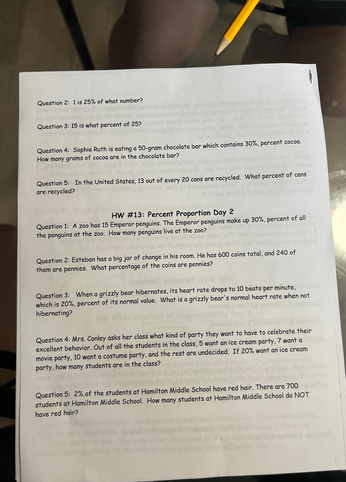 Solved Question 2: 1 ﻿is 25% ﻿of what number?Question 3: 15 | Chegg.com