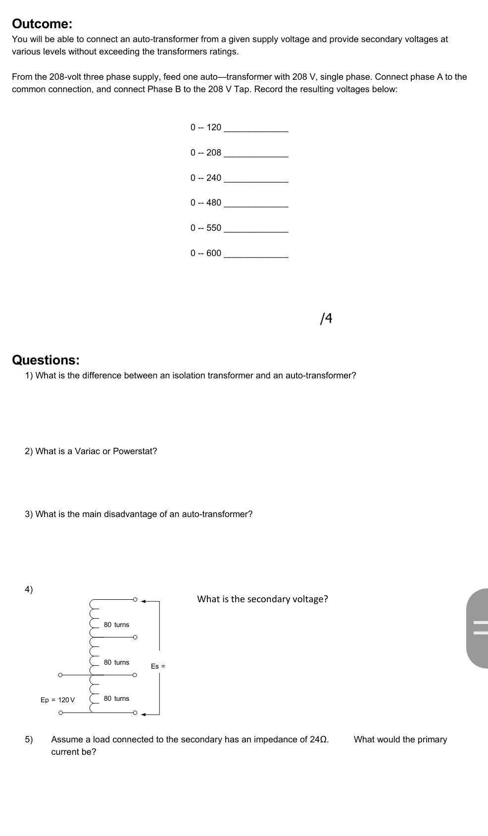 Solved Objective To Connect Three Single Phase Transformers Chegg Com