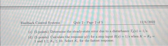 Solved 1. (10 points) Suppose we are given the following | Chegg.com