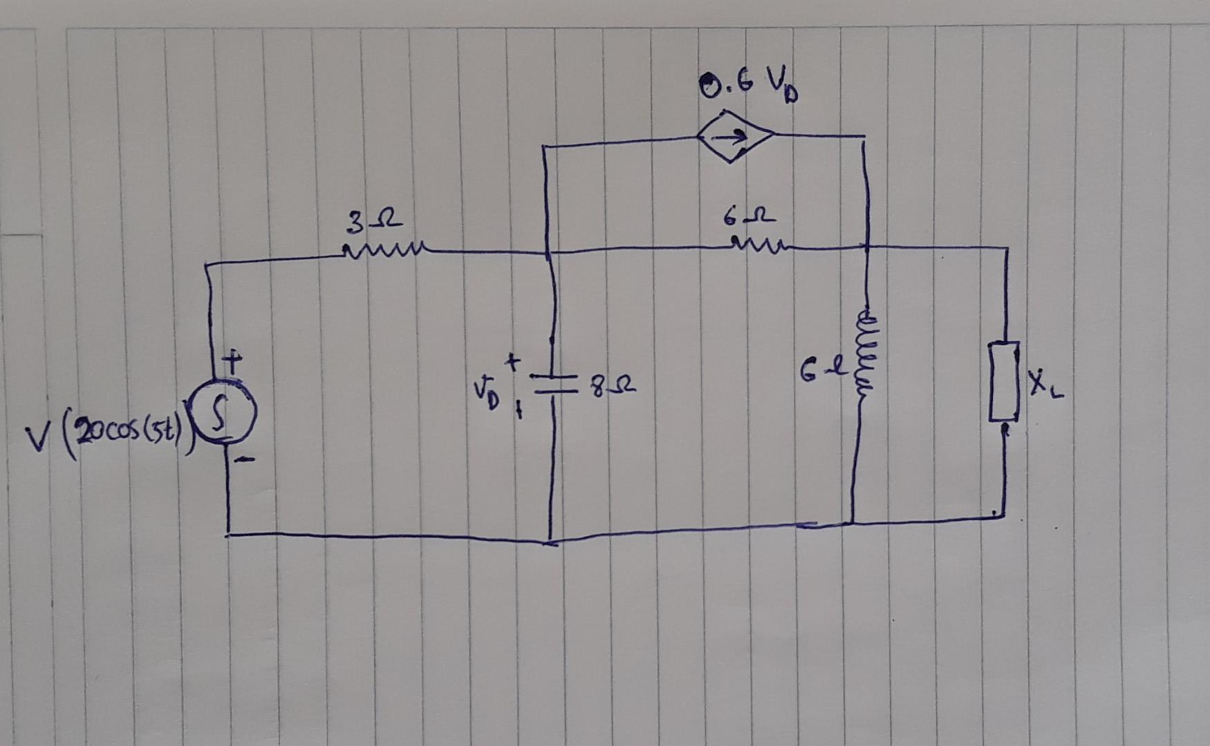 Solved In the circuit below, find the maximum power to be | Chegg.com