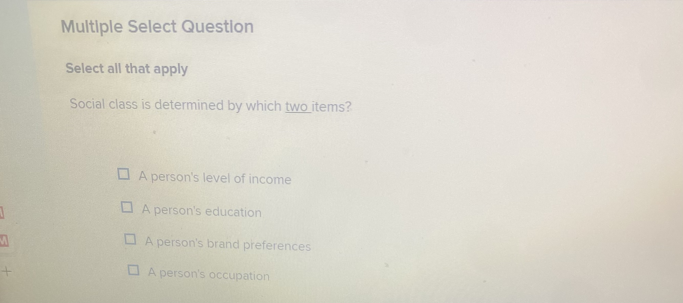 Solved How to solve Multiple Select QuestionSelect all that | Chegg.com