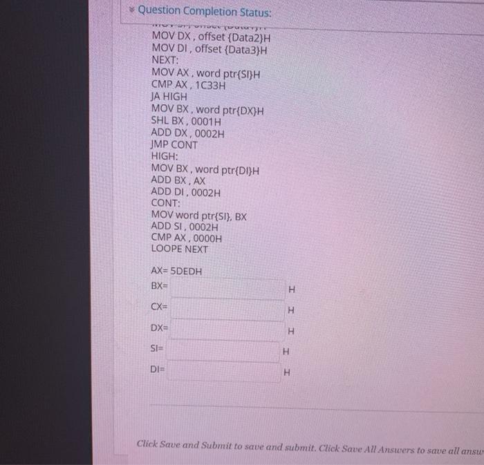 Solved QUESTION 1 After executing the following code | Chegg.com