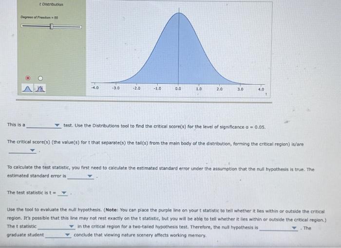 Solved This is a test. Use the Distributions tool to find | Chegg.com