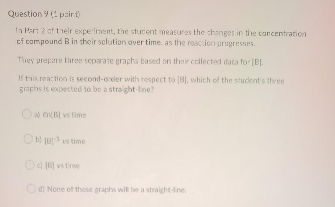 Solved Part B: Applying Lab Concepts A student plans to | Chegg.com