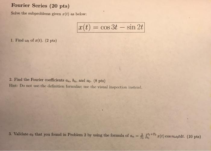 Solved please answer all 3 parts | Chegg.com