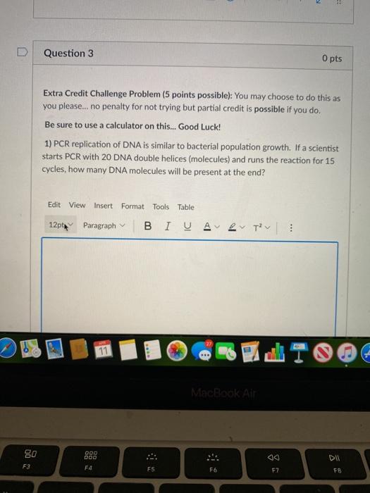 Solved Question 3 O pts Extra Credit Challenge Problem (5 | Chegg.com