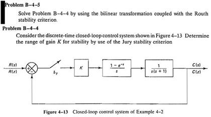 Solved Solve Problem B-4-4 By Using The Bilinear | Chegg.com