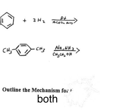 Solved + Pt 3H2 ACETA CH₃- - CH3 Na,NH2 CH₃CH₂ OH Outline | Chegg.com