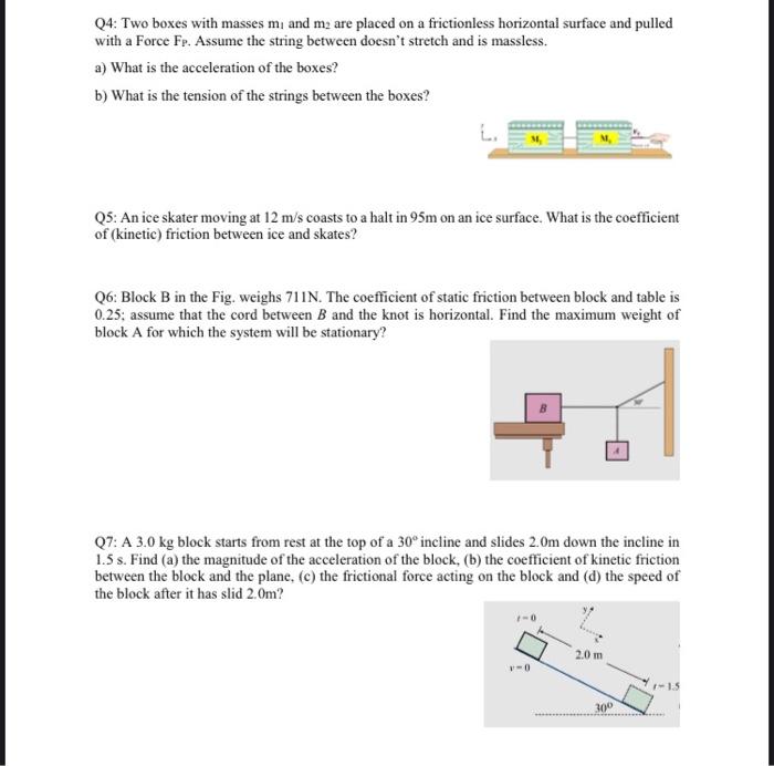 Solved Q1: The Figure Shows Three Blocks Attached By Cords | Chegg.com