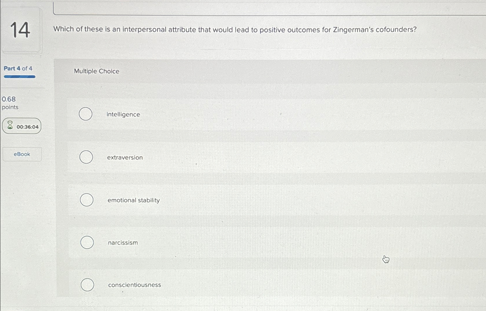 Solved Required informationAn Ann Arbor Staple Is Leading