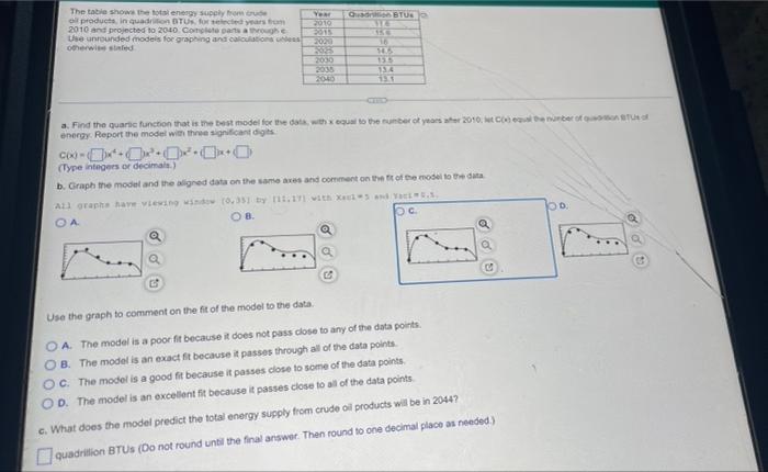 this is a three part question do every part and show | Chegg.com