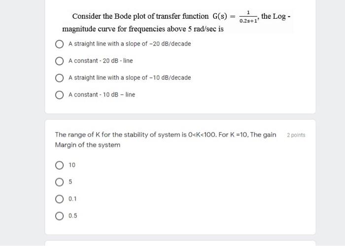 Solved subject : control solve the questions below by | Chegg.com