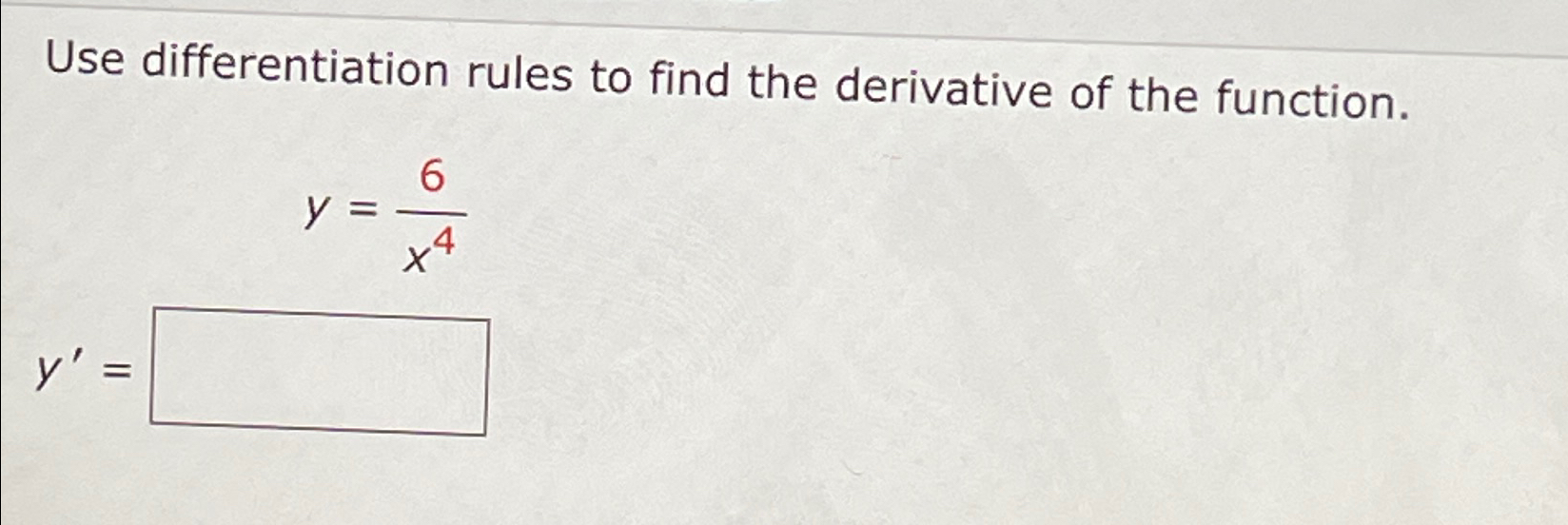 Solved Use differentiation rules to find the derivative of | Chegg.com