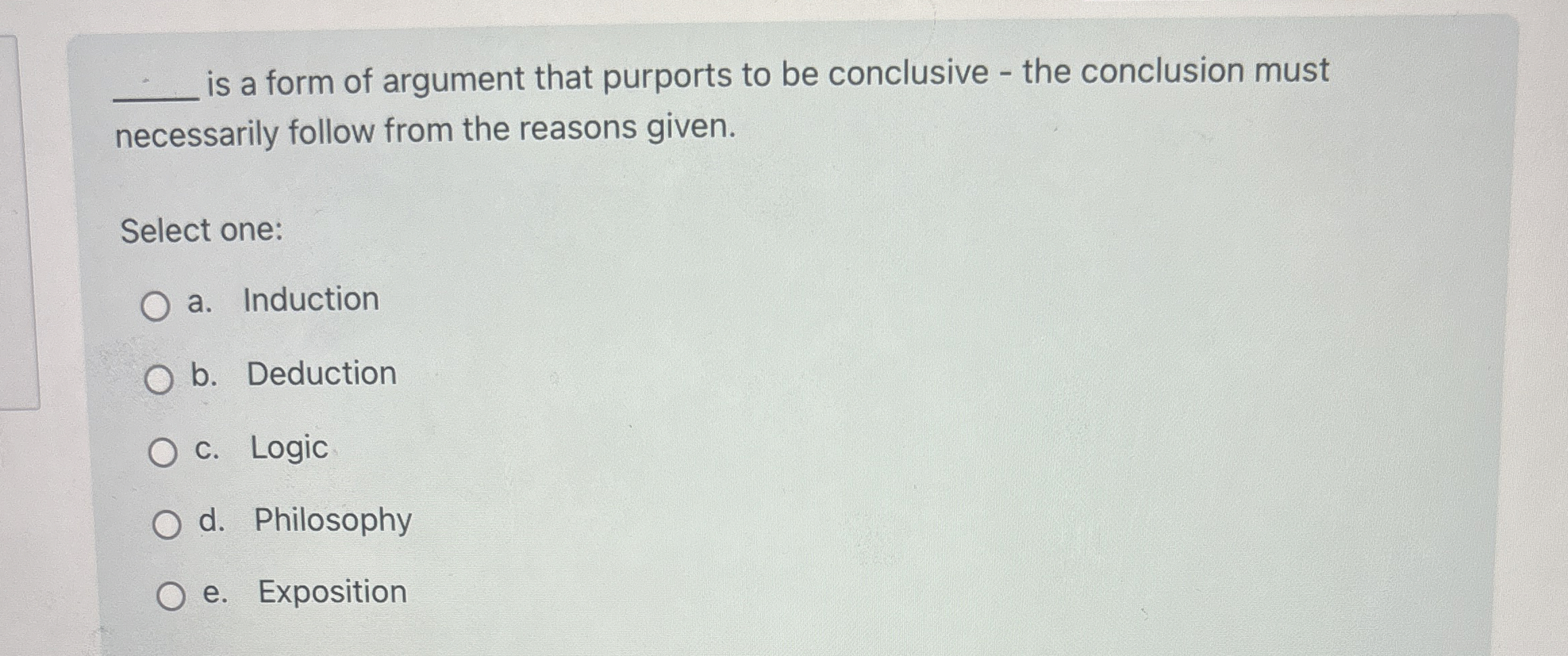 Solved q, ﻿is a form of argument that purports to be | Chegg.com