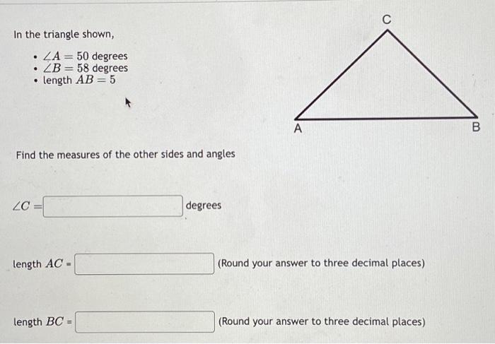 what is the opposite angle of 50 degrees