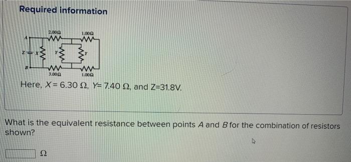 Solved Required information Consider the circuit in the | Chegg.com