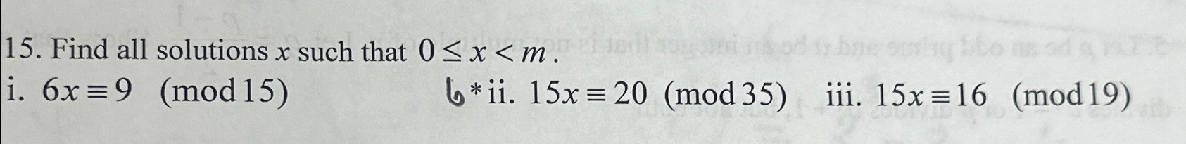 Solved Find all solutions x ﻿such that | Chegg.com