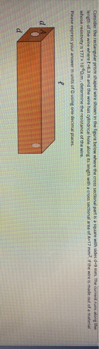 Solved Consider the rectangular prism shaped wire shown in | Chegg.com