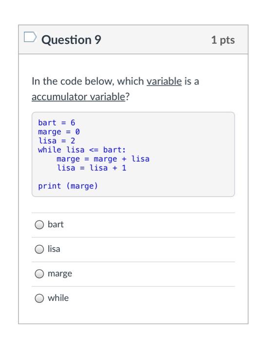 Solved Question 1 1 pts Which of the following is not a | Chegg.com