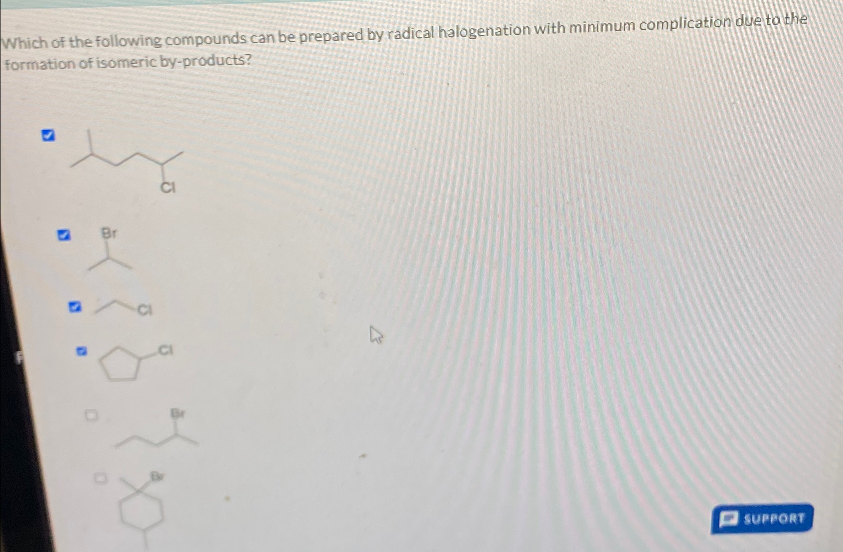 Solved Which of the following compounds can be prepared by | Chegg.com