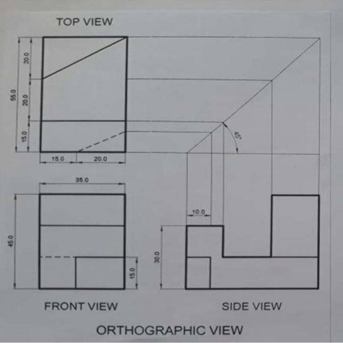 Solved TEST DRAR THE ISOMETRIC VIEW TEST : DRAW THE | Chegg.com