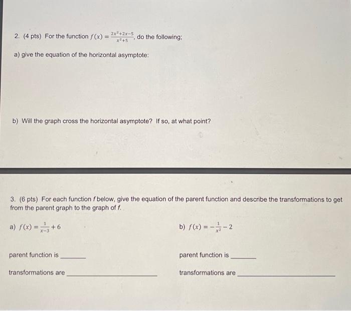 Solved You must show all your work/explain your answers for | Chegg.com