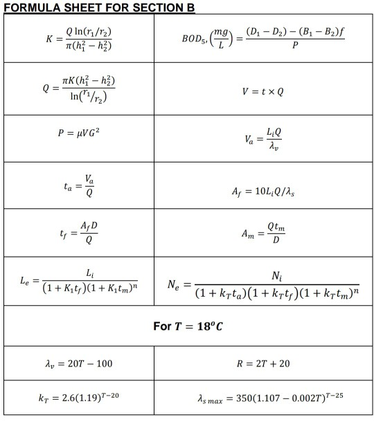 14 Marks A Waste Stabilization Pond Wsp Consisting Chegg Com