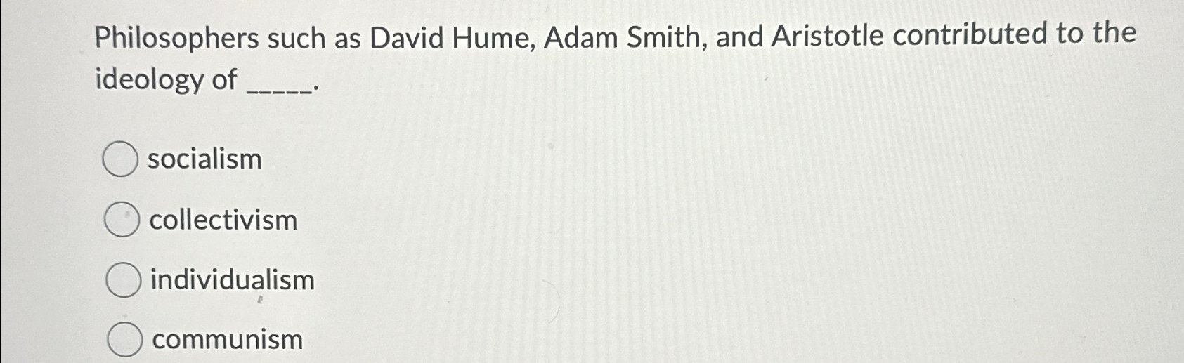 Solved Philosophers such as David Hume, Adam Smith, and