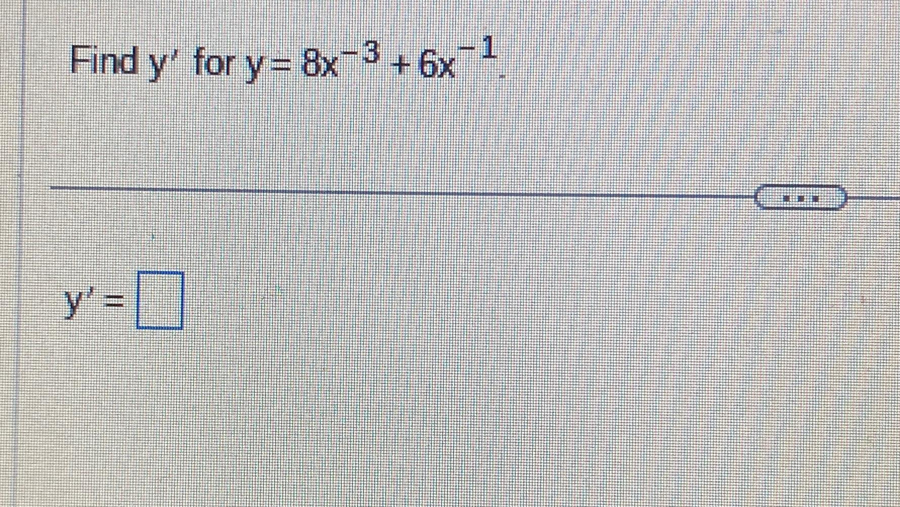 solved-find-y-for-y-8x-3-6x-1y-chegg