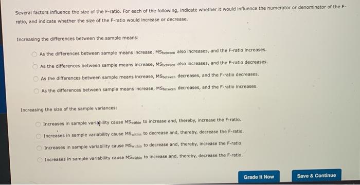 solved-several-factors-influence-the-size-of-the-f-ratio-chegg