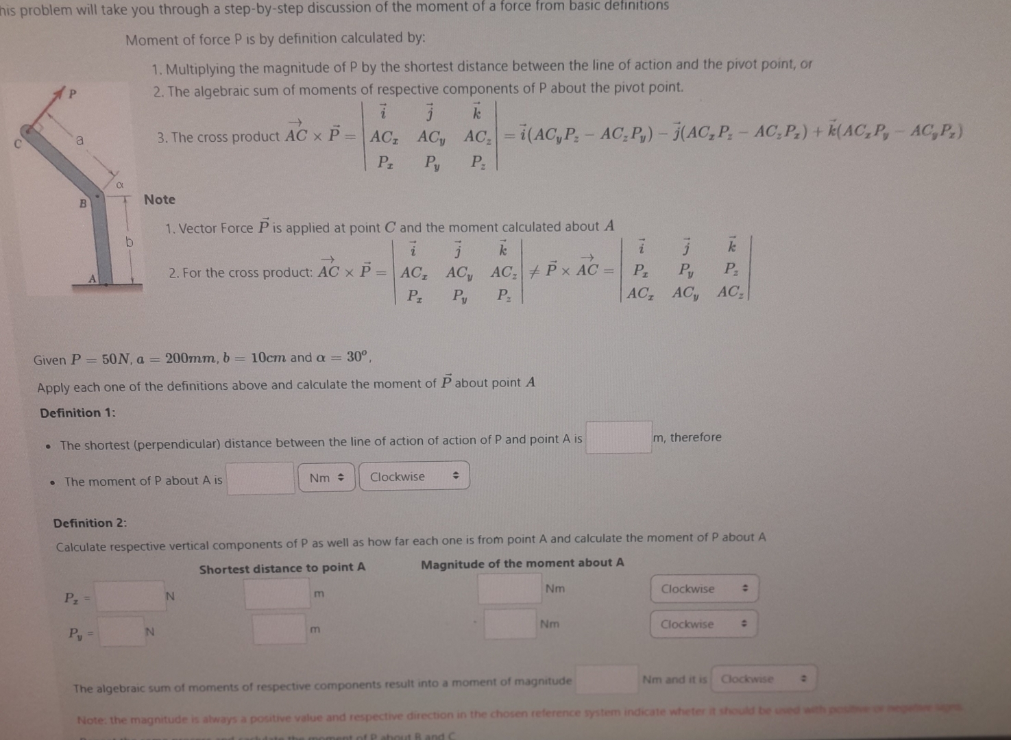 Solved his problem will take you through a step-by-step | Chegg.com