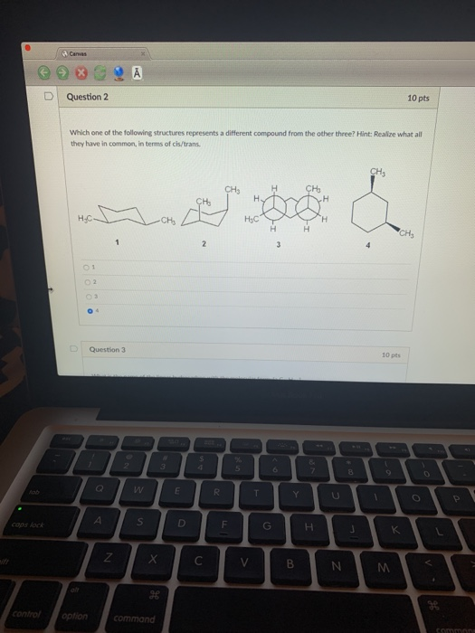 Solved Canvas Question 2 10 pts Which one of the following | Chegg.com