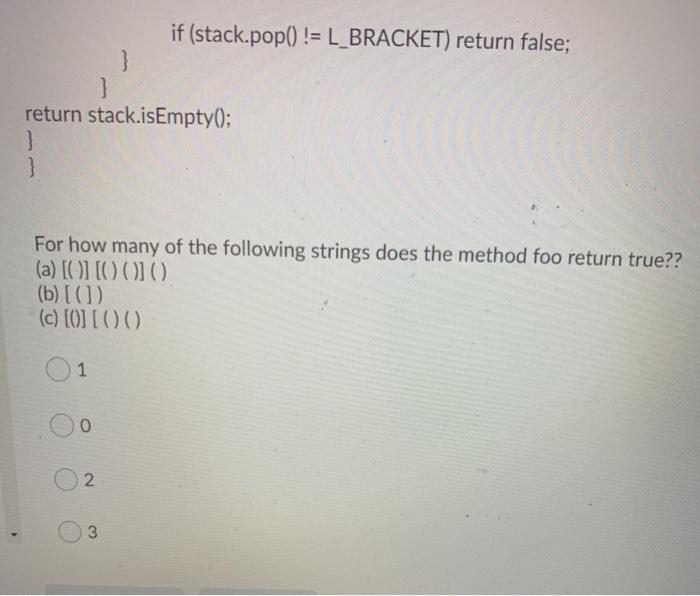 Solved public class Parentheses { private static final char | Chegg.com