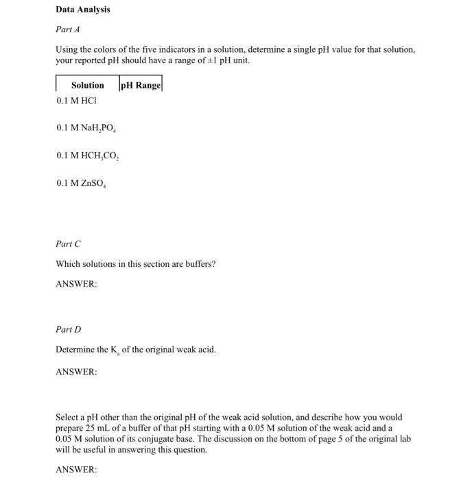 Solved Data Data for Parts A, C and D are given here. Part B | Chegg.com