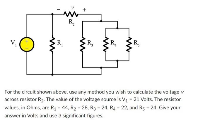 SOLVED: + U Vou(-t) L c R [2pts] In the circuit above, use V, =20V