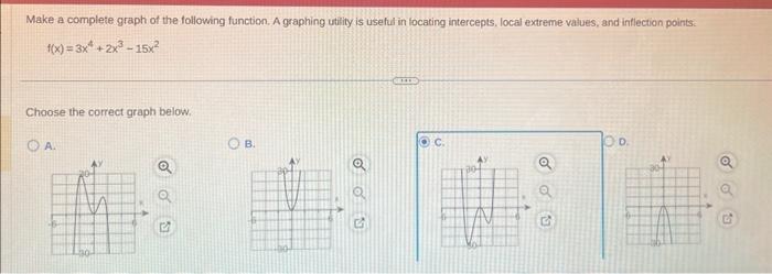 4 3x 2 − 2x − 3 =- 15