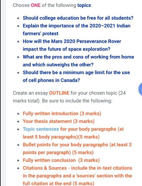 space exploration essay topics