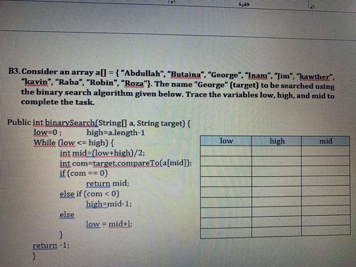 Solved B2. Convert the infix expressions expression a - | Chegg.com