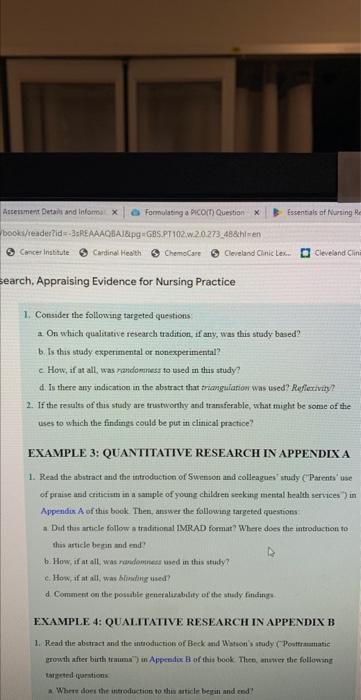 Solved Answer The Questions In Exercise 1 I Need The Answers | Chegg.com